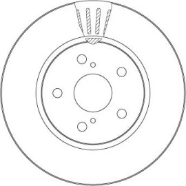 TRW Bremsscheibe DF6986S TRW Bremsscheibe DF6986S