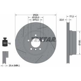 Bremsscheibe 92295505 Bremsscheibe 92295505