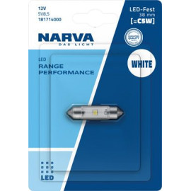 181714000 NARVA LED-Soffittenlampe Range Performance 12 V 0,6 W SV8,5, 38 mm - 181714000 - l 181714000 NARVA LED-Soffittenlampe Range Performance 12 V 0,6 W SV8,5, 38 mm - 181714000 - l