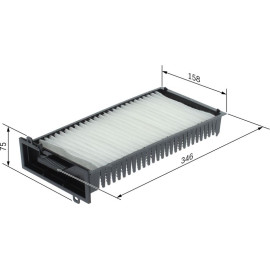 Bosch Innenraumfilter 1987432198 Bosch Innenraumfilter 1987432198
