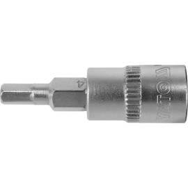 Biteinsatz Innen-6-Kant Hex 1/4 4Mm L37Mm YT-04371