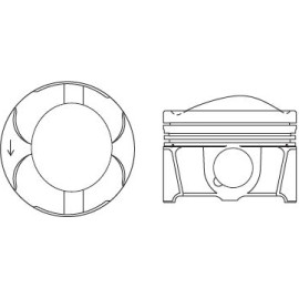 FAI AutoParts Kolben PK26-050