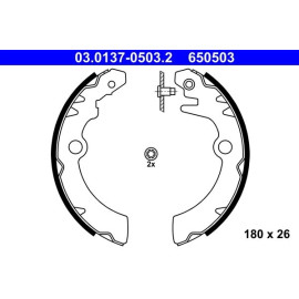 Bremsbackensatz 03.0137-0503.2