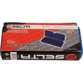 Satz Schlagbits Hex, 1/2 8-Teilig, H5-H19 9087