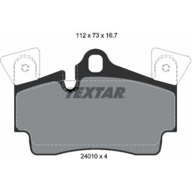 Bremsbelagsatz Vw T. Audi Q7 06 2401001