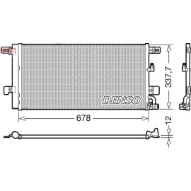 DENSO Kondensator, Klimaanlage DCN02001
