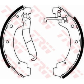 17 461 023 Bremsbacken GS8151