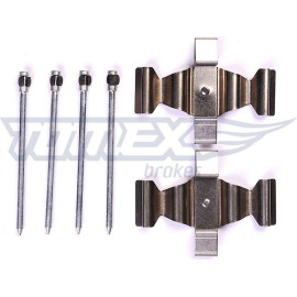 TOMEX brakes Zubehörsatz, Scheibenbremsbelag TX 44-52