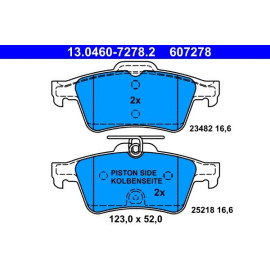 Bremsbelagsatz Peugeot T. 508 1.6-2.2 Hdi 10 13.0460-7278.2