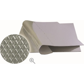 BOLL 006011 selbstklebende Schalldämmmatte mit Aluminium 50 cm x 50 cm