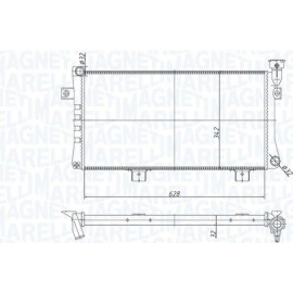 Magneti Marelli Motorkühler 350213180600
