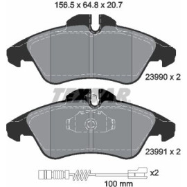 Bremsbelagsatz Db P. Sprinter 208-314 95-/Vito/Lt 96 2399002