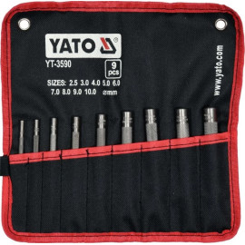 Lederlochset 9-Tlg YT-3590