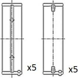 FAI AutoParts Kurbelwellenlager BM1029-STD