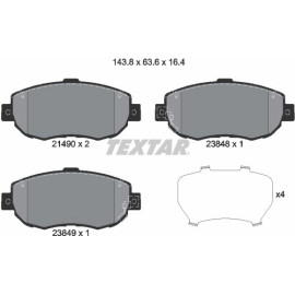 Bremsbelagsatz Lexus P. Gs300/Is300 2149001