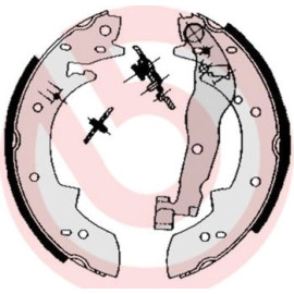 Bremsbackensatz HA S 68 511