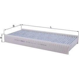 MAHLE Filter, Innenraumluft LAK 410