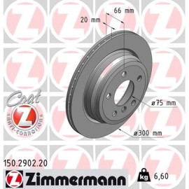 ZIMMERMANN Bremsscheibe 150.2902.20 ZIMMERMANN Bremsscheibe 150.2902.20