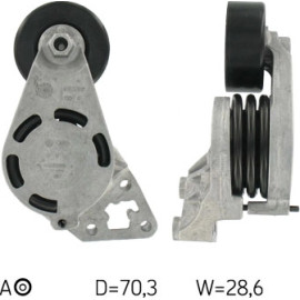 Spannrolle Multi-V VKM 31035