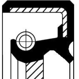 Corteco Automatikgetriebe-Wellendichtring 19033950B