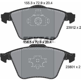 Bremsbelagsatz Opel P. Vectra C 2.8 V6 Turbo 05 2391202