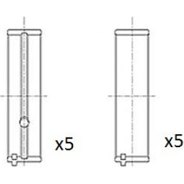 FAI AutoParts Kurbelwellenlager BM1038-STD