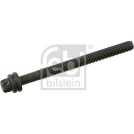 febi bilstein 22252 Zylinderkopfschraube M10 x 1,5 – Gesamtlänge: 134 mm, Länge unter Kopf: 122 mm, Gewindelänge: 92 mm, Torx: E14, Antrieb: Außen - Torx, Bund-Ø: 19 mm, Anzahl Schrauben: 10, Stahl, phosphatiert, OE 0204.C4 / 0204.81