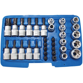 SW-Stahl T-/E-Profil Satz 34 tlg., 10 mm 04187L
