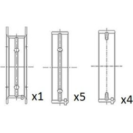FAI AutoParts Kurbelwellenlager BM1021-STD