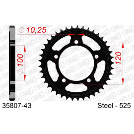 AFAM Kettenrad STAHL 35807-43