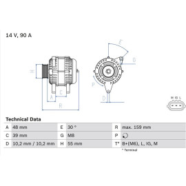 Lichtmaschine 0 986 049 211