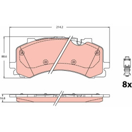 Bremsklötze GDB2235