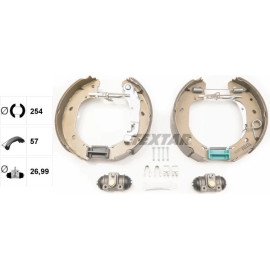Satz Bremsbacken Fiat Ducato / Citroen Jumper 04/02 84060900
