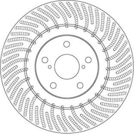 82 481 174 Bremsscheibe VA li DF6692S 82 481 174 Bremsscheibe VA li DF6692S