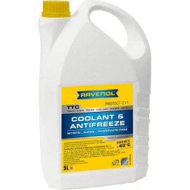RAVENOL Kühlerfrostschutz TTC Premix -40°C Protect C11 5 Liter 1410105-005-01-999 RAVENOL Kühlerfrostschutz TTC Premix -40°C Protect C11 5 Liter 1410105-005-01-999
