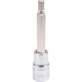 Biteinsatz Innen-6-Kant Hex 1/2 7Mm L100Mm YT-04393