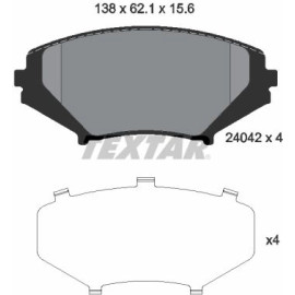 Bremsbelagsatz Mazda P. Rx8 03 2404201