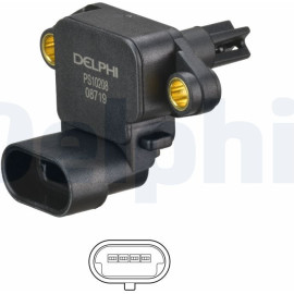 DELPHI Sensor, Saugrohrdruck PS10208