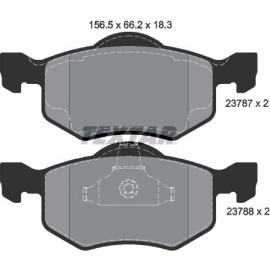 Bremsbelagsatz Ford P. Maveric 01- Ty Drums 2378701