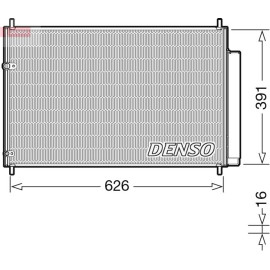 DENSO Klimaanlagenkühler DCN50041