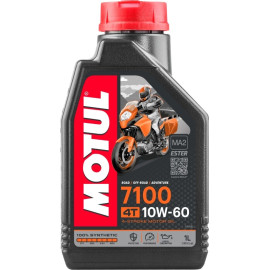 Motul 7100 Road / Off Road /Adventure 4T MA2 10W-60 1 Liter 104100