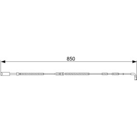1987473030 Bosch Bremsbelagverschleißsensor 1987473030 1987473030 Bosch Bremsbelagverschleißsensor 1987473030