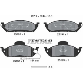 Bremsbelagsatz Db P. W163 Ml 2319303