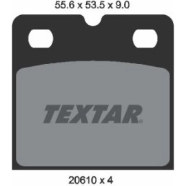 Bremsbelagsatz Jaguar T. S-Type/Xj/Xk 02 2061005