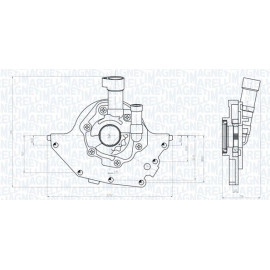 Magneti Marelli Ölpumpe 351516000097