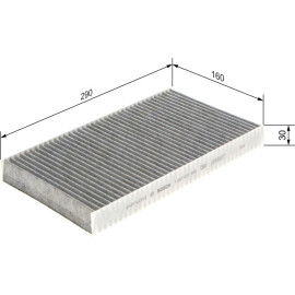 Aktivkohlefilter 1987431459