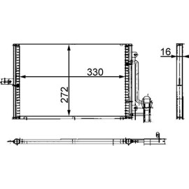 Kondensator, Klimaanlage AC 317 000S