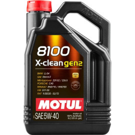 Motul 8100 X-clean gen2 5W-40 C3 5 Liter 109762