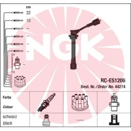 RC-ES1206 NGK - Zündkabelsatz 44274
