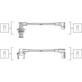MAGNETI MARELLI Zündleitungssatz 941145260723